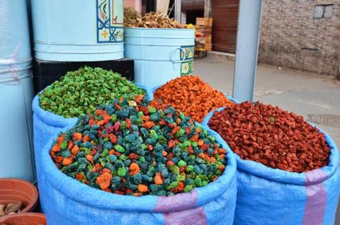 Moroccan Spices Stock Photos