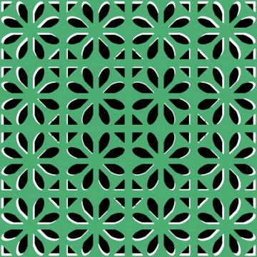 Moroccan Style Interlace Pattern Illustrazione stock