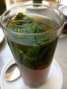 Moroccan tea Stock Photos