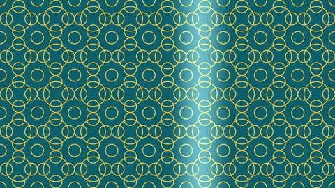 Moroccan tile pattern with light sweep seamless looping background 4K Видео 337062857