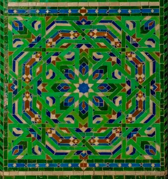 Moroccan Tile Pattern Stock Photos
