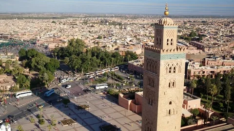 Moroccan tower Stock Footage 121707038