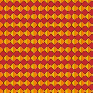 Moroccan trellis pattern Vector Illustration. Stock Illustration