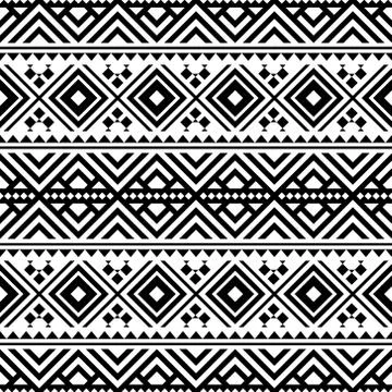 Moroccan Vector seamless pattern, abstract geometric background Stock Illustration