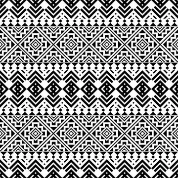 Moroccan Vector seamless pattern, abstract geometric background illustration, Stock Illustration