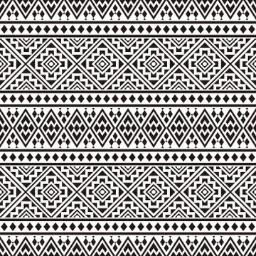 Moroccan Vector seamless pattern, abstract geometric background illustration, Stock Illustration