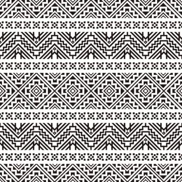 Moroccan Vector seamless pattern, abstract geometric background illustration, Stock Illustration