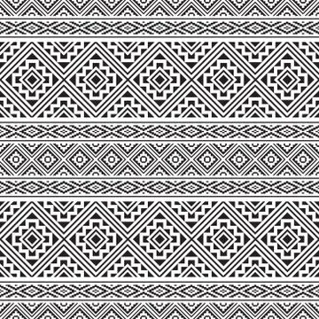 Moroccan Vector seamless pattern, abstract geometric background illustration, Stock Illustration