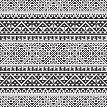 Moroccan Vector seamless pattern, abstract geometric background illustration, Stock Illustration