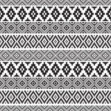 Moroccan Vector seamless pattern, abstract geometric background illustration, Stock Illustration