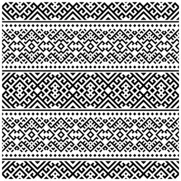 Moroccan Vector seamless pattern, abstract geometric background illustration, Stock Illustration