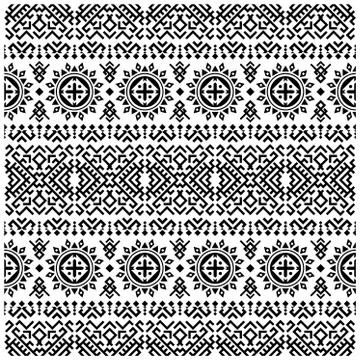 Moroccan Vector seamless pattern, abstract geometric background illustration, Stock Illustration