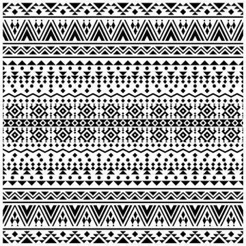 Moroccan Vector seamless pattern, abstract geometric background illustration, Stock Illustration