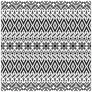 Moroccan Vector seamless pattern, abstract geometric background illustration, Stock Illustration