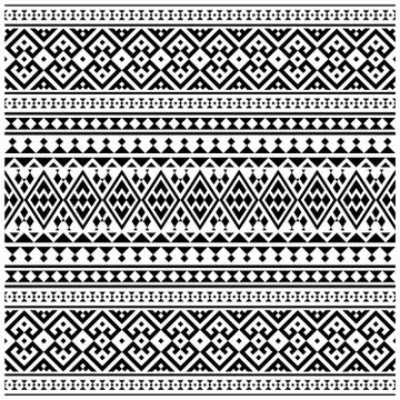 Moroccan Vector seamless pattern, abstract geometric background illustration, Stock Illustration