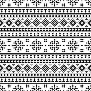 Moroccan Vector seamless pattern, abstract geometric background illustration, イラスト素材