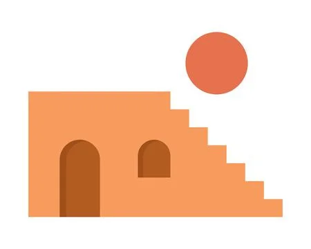 Morocco architecture building Ilustración de archivo