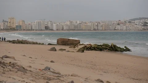 Morocco Asilah Beach Vídeo Stock 88636228