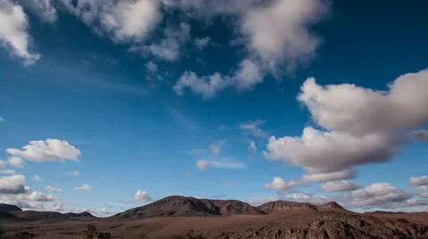Morocco Atlas Mountains Clouds Time Lapse Stock Footage 62277031