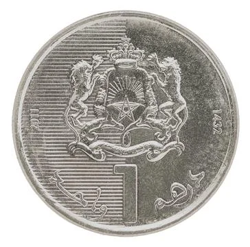 Morocco coins dirham Stock Photos