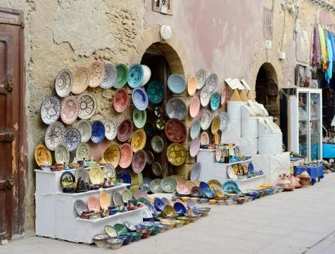 Morocco crafts Stock Photos