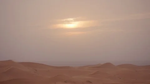 Morocco Desert Cloud Video stock 88637384