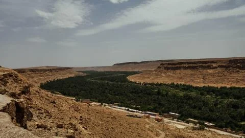 Morocco Draa Valley Stock Photos