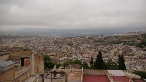 Morocco Fez City Video stock 88636453