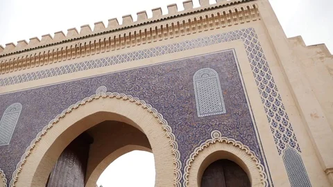 Morocco Fez City Stock-Footage 88636598