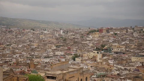 Morocco Fez Cityscape 스톡 동영상 88636339