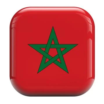 Morocco flag Stock Illustration