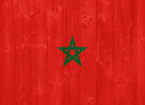 Morocco flag Stock Photos