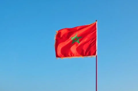 Morocco flag Stock Photos