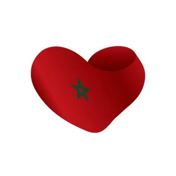 Morocco flag, vector illustration イラスト素材
