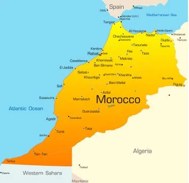 Morocco Stock Illustration