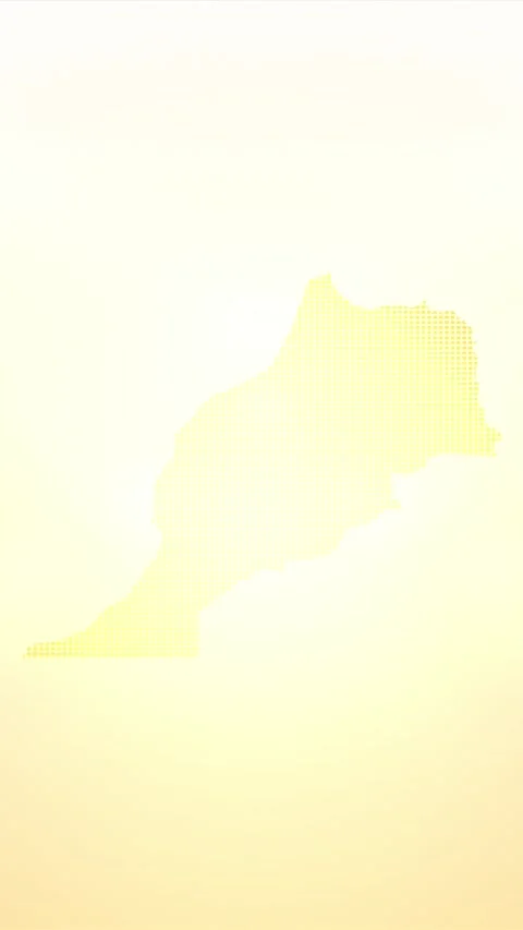 Morocco Map Opener Stock Footage 267850214