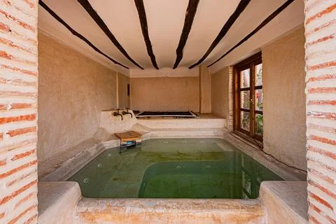 MOROCCO-MARRAKECH-ARCHITECTURE-MODERN Stock Photos