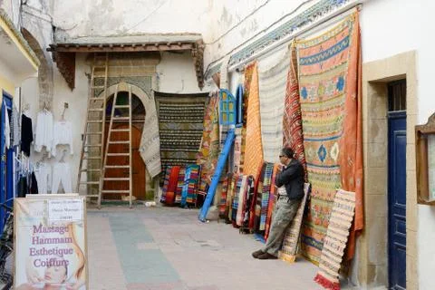 Morocco rugs Stock Photos