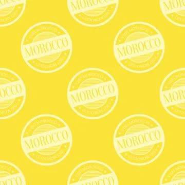 Morocco seamless pattern Stock Illustration