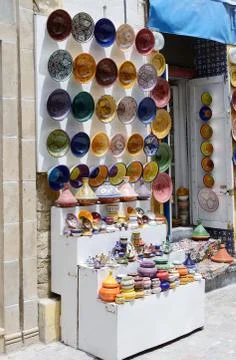 Morocco shop front Stock Photos