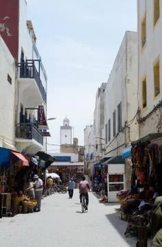 Morocco street Stock Photos