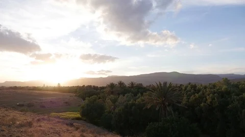 Morocco Sunset Amazing Video stock 88637032