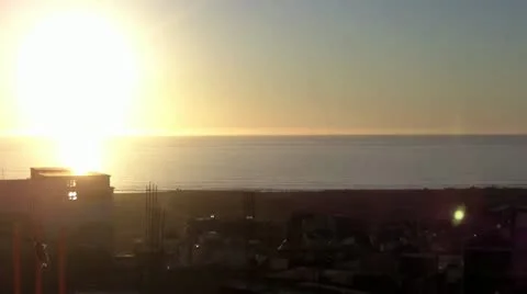Morocco sunset timelapse Stock Footage 11081486