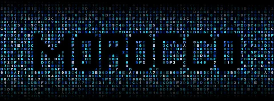 Morocco text on hex code illustration Stock Illustration