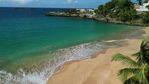 Moron beach total view 01. Stock Footage 326467048