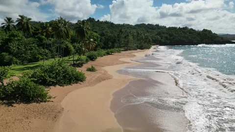 Moron beach total view 02 Stock-Footage 326466676