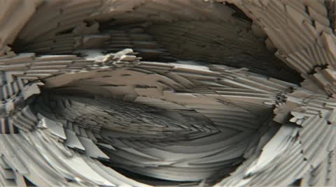 Morphed gray complex structures n1467 Stock Footage 21822719