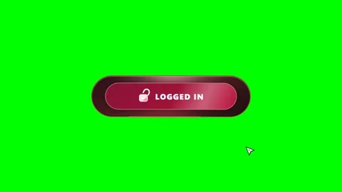 Morphic Login Access Pill Dock Green Screen Motion Stockbeeldmateriaal 346968773