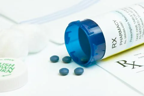 Morphine sulfate Stock Photos