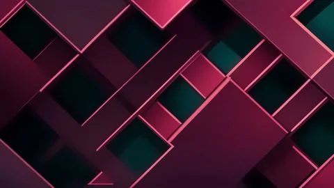 Morphing 3D Cubes Abstract Background Stock Footage 277647924